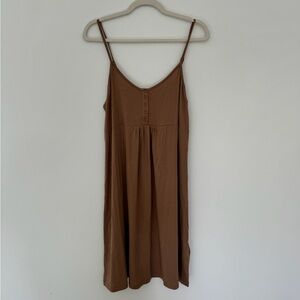 Brown  Gap Body Nursing Dress